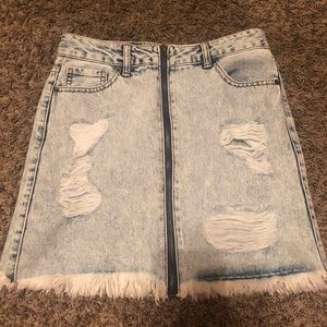 Forever 21 jean skirt